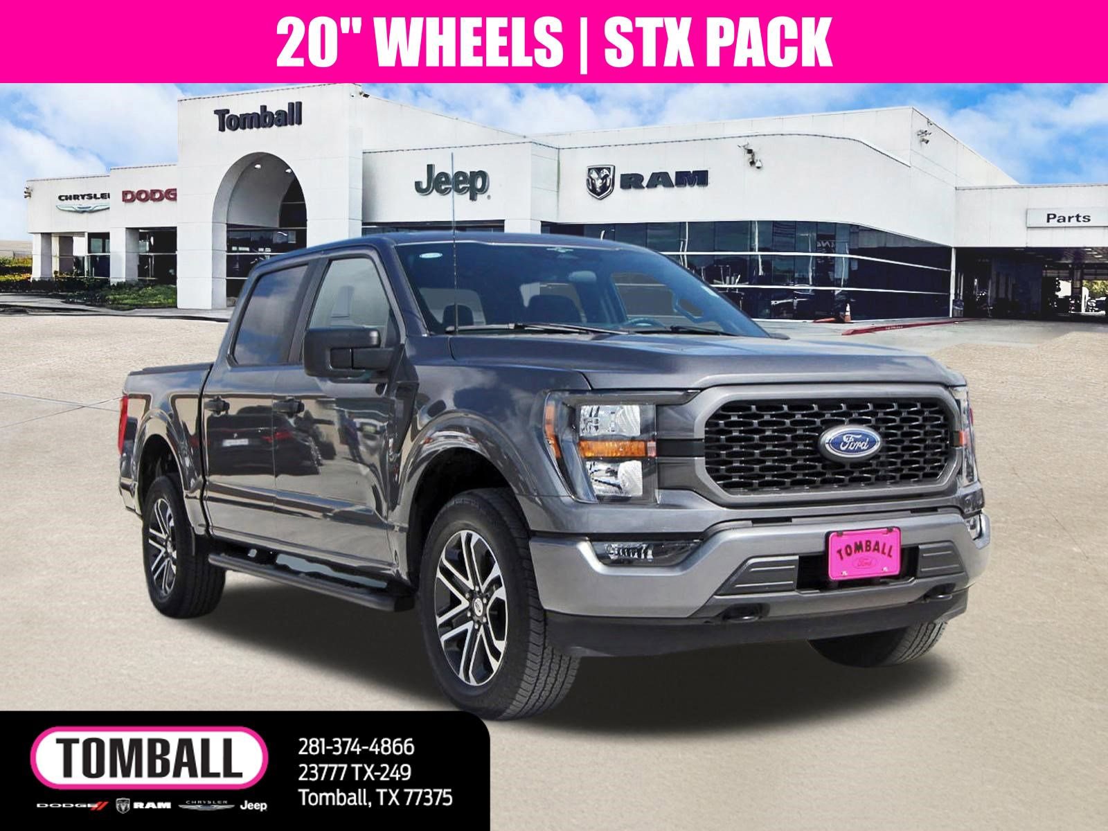 Used 2023 Ford F150 XL w/ STX Appearance Package AWD/4WD video 1