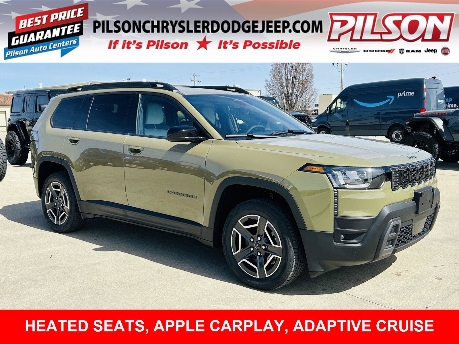 New 2026 Jeep Cherokee Laredo AWD/4WD image 1