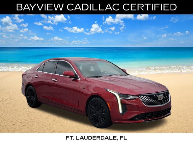 Certified 2023 Cadillac CT4 Premium Luxury w/ Climate Package RWD image 9