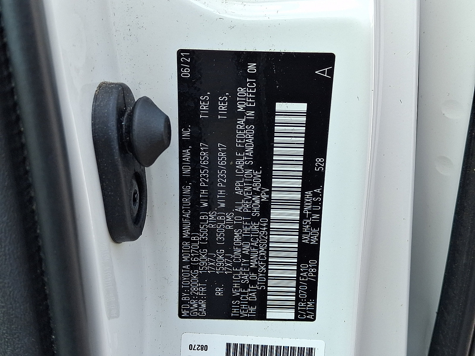 Used 2021 Toyota Sienna XLE AWD/4WD image 27
