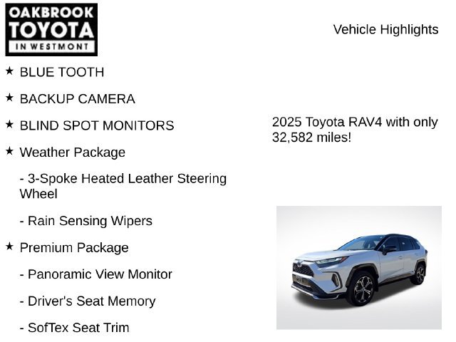 Used 2025 Toyota RAV4 XSE w/ Premium Package AWD/4WD image 6
