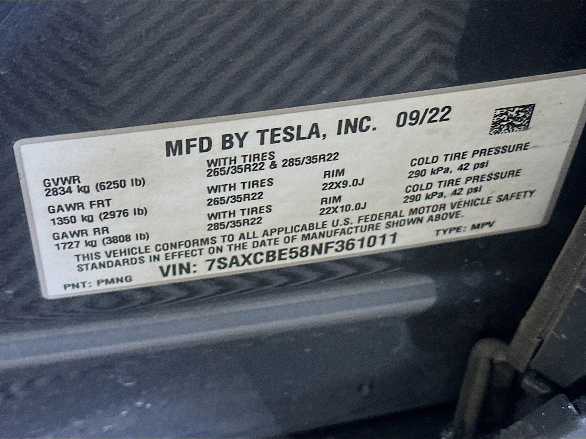 Used 2022 Tesla Model X image 12