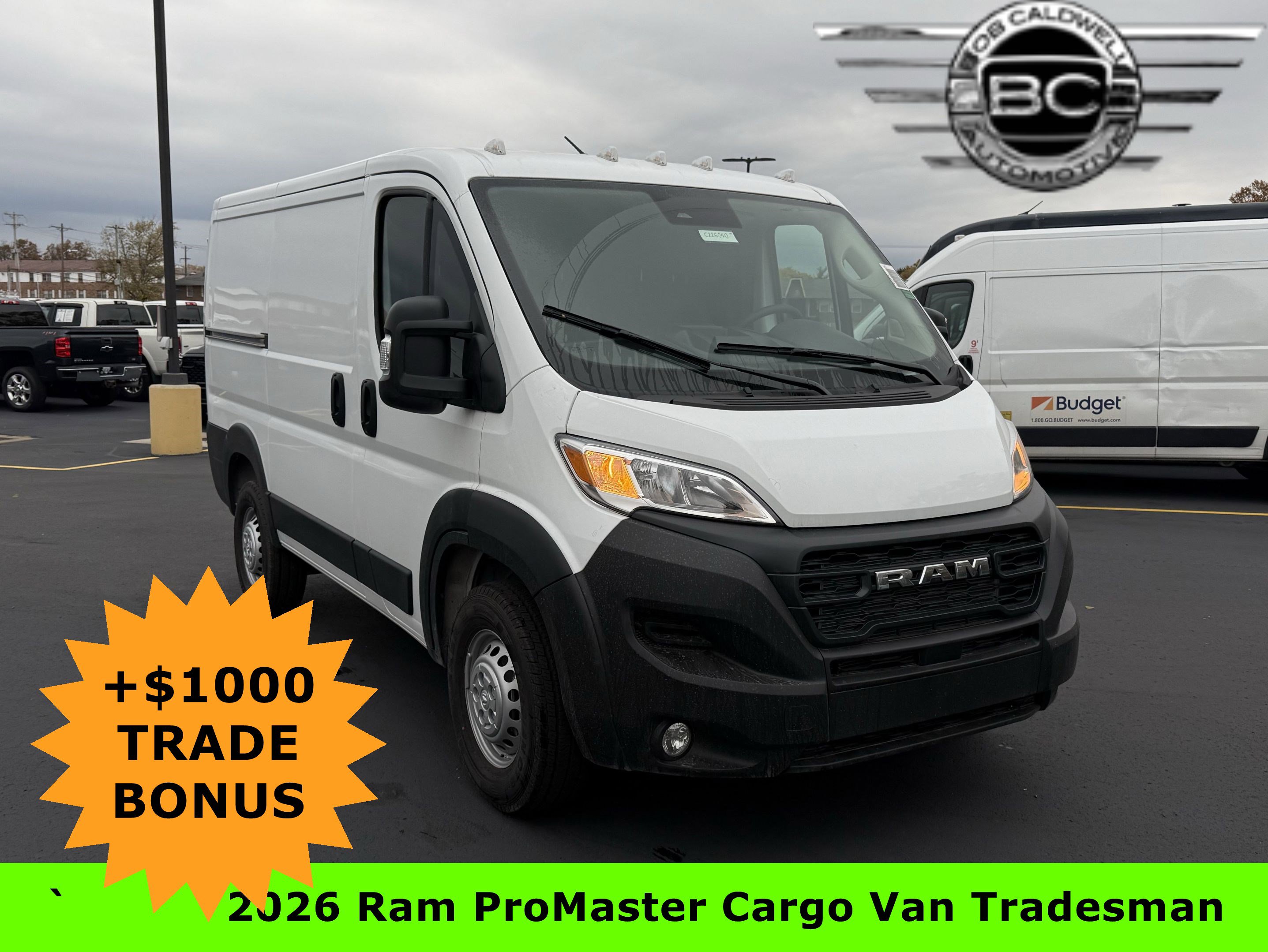 New 2026 RAM ProMaster 1500 w/ Convenience Group