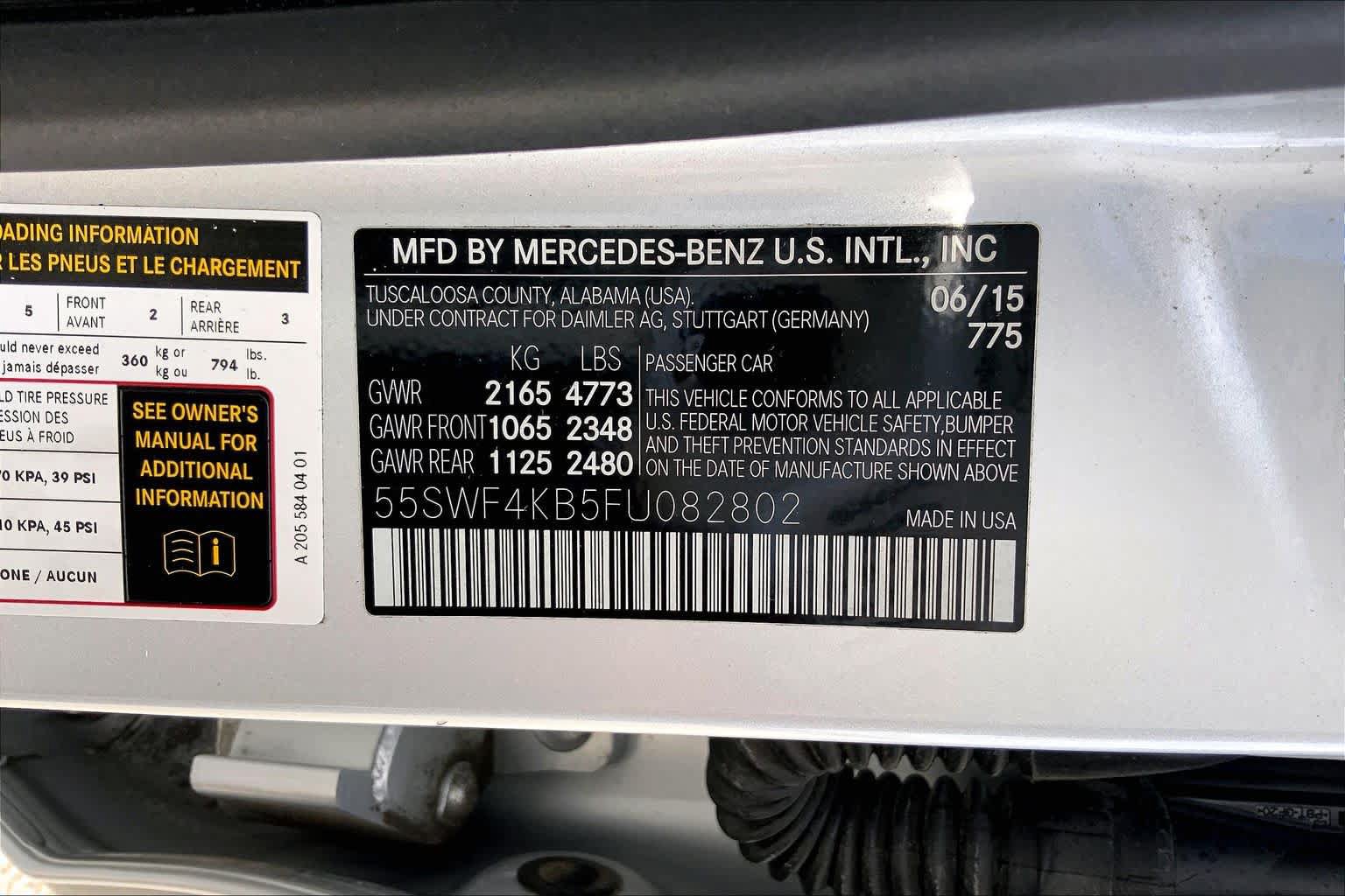 Used 2015 Mercedes-Benz C 300 4MATIC Sedan image 35