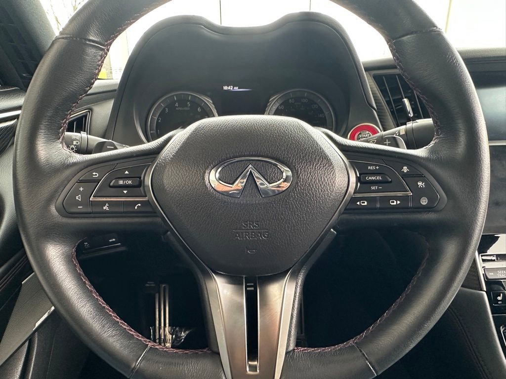 Used 2022 INFINITI Q60 Red Sport 400 w/ Cargo Package AWD/4WD image 34