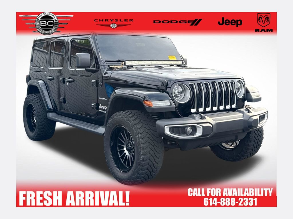 Used 2018 Jeep Wrangler Unlimited Sahara AWD/4WD image 1