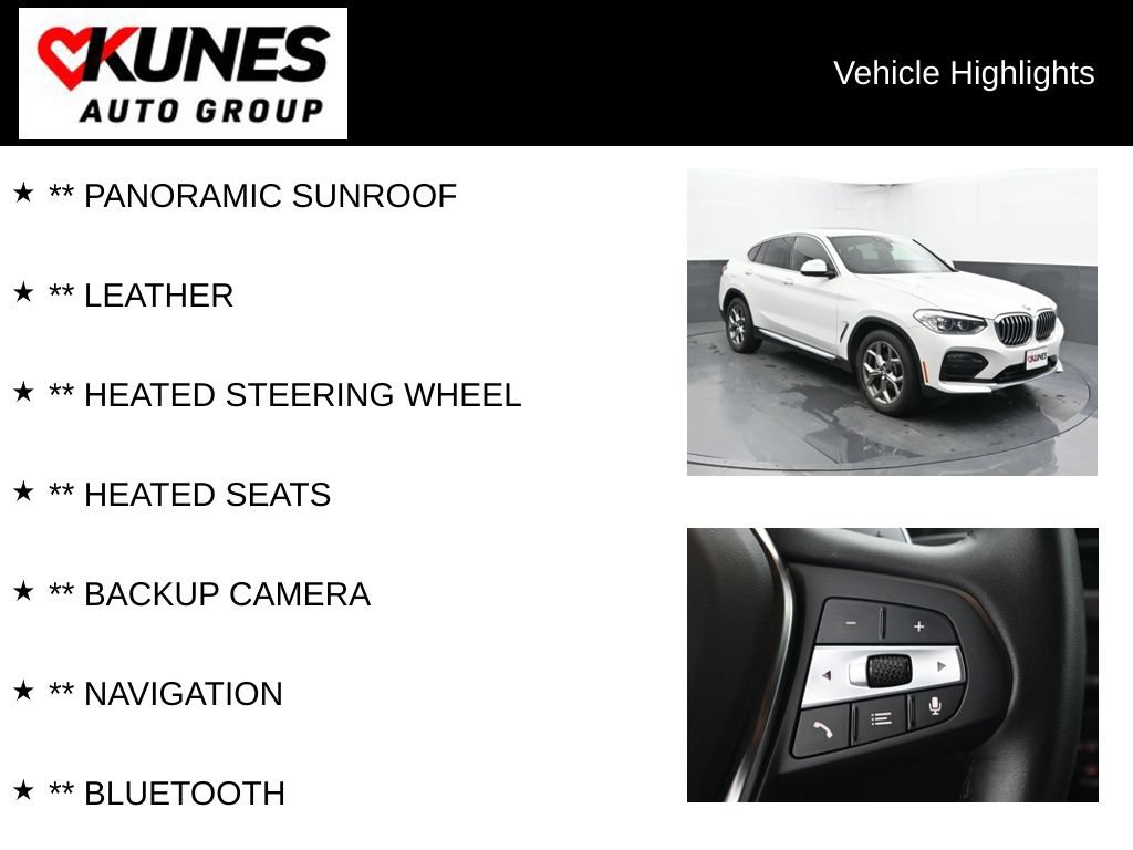 Used 2021 BMW X4 xDrive30i AWD/4WD video 2
