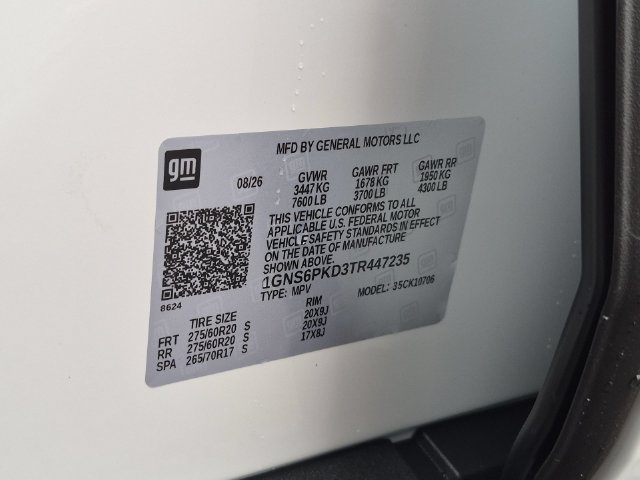 New 2026 Chevrolet Tahoe Z71 w/ Comfort Package AWD/4WD image 37