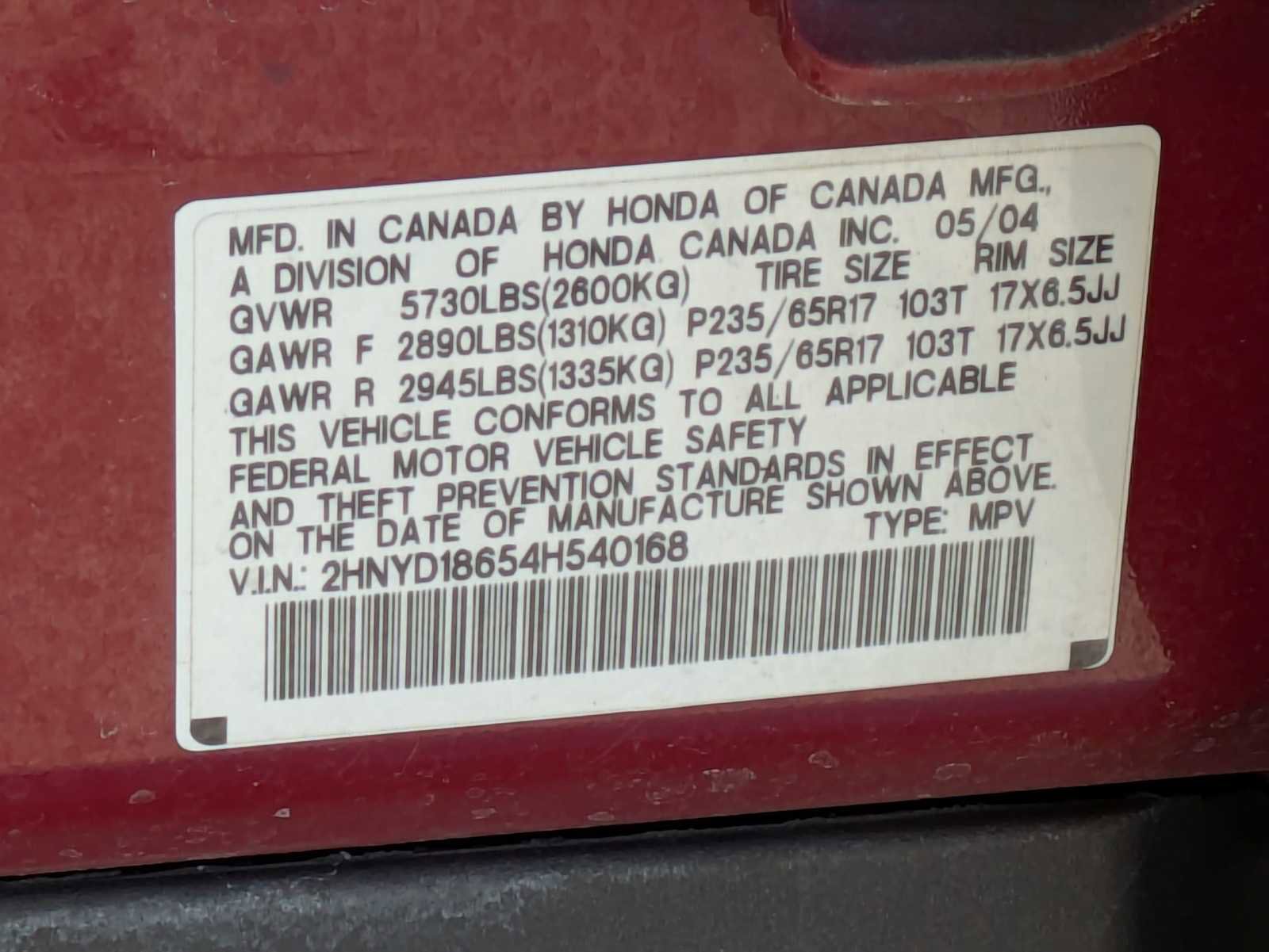 Used 2004 Acura MDX Touring image 33