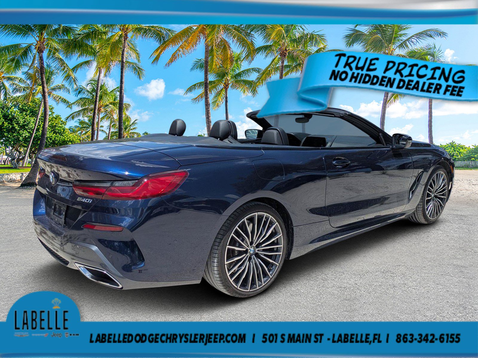 Used 2022 BMW 840i xDrive Convertible AWD/4WD image 3