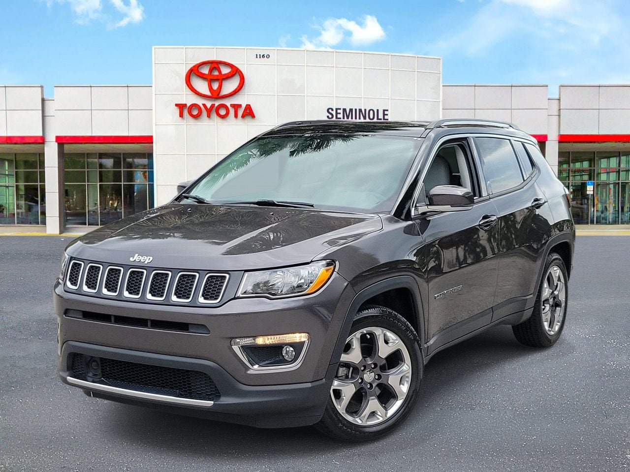 Used 2021 Jeep Compass Limited w/ Sun and Sound Group FWD image 1