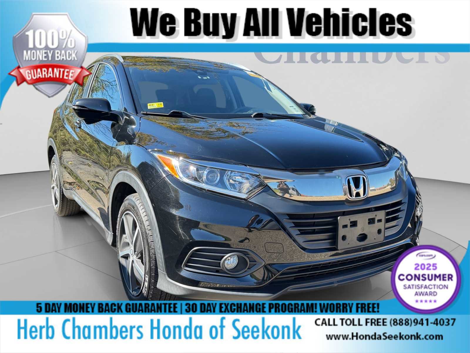 Used 2022 Honda HR-V EX image 1
