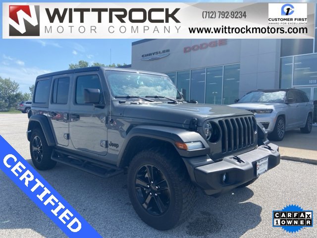 Used 2021 Jeep Wrangler Unlimited Sport image 1