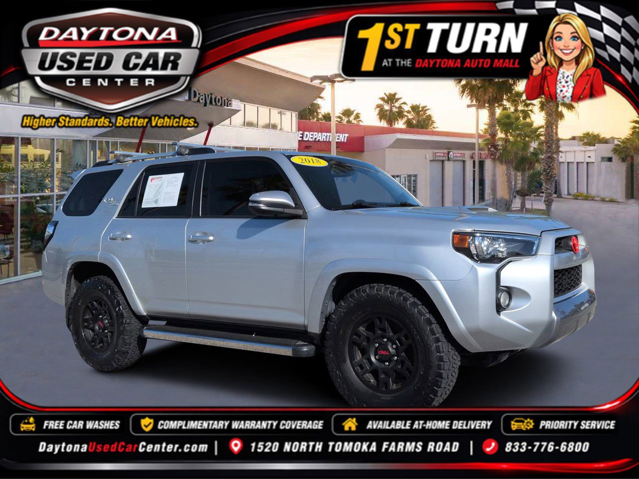 Used 2018 Toyota 4Runner TRD Off-Road Premium AWD/4WD image 1