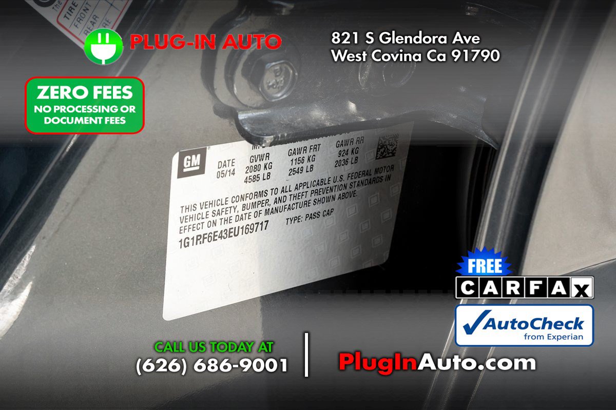 Used 2014 Chevrolet Volt Premium w/ Premium Trim Package FWD image 8