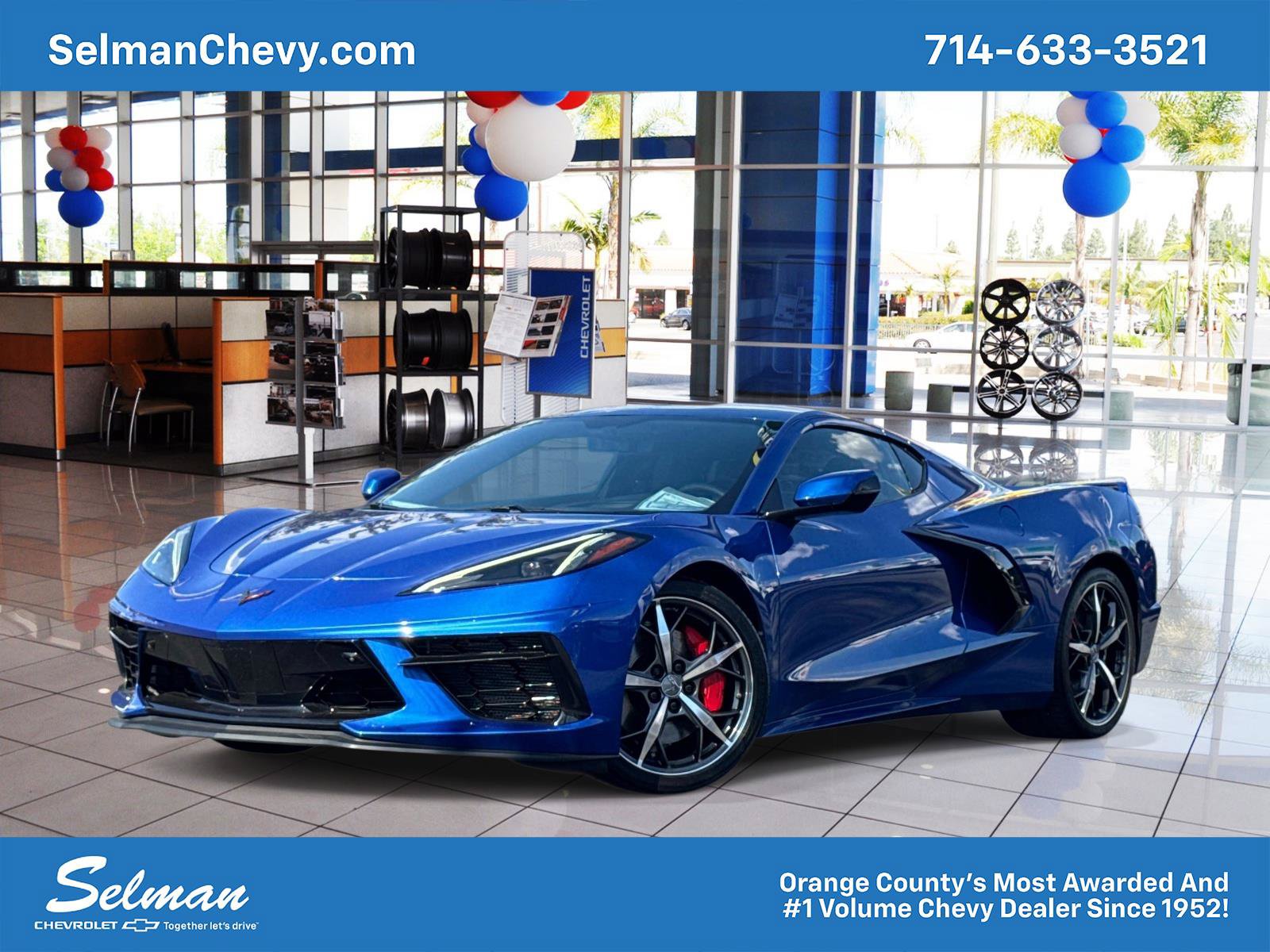 Used 2022 Chevrolet Corvette Stingray Preferred Cpe w/ Z51 Performance Package