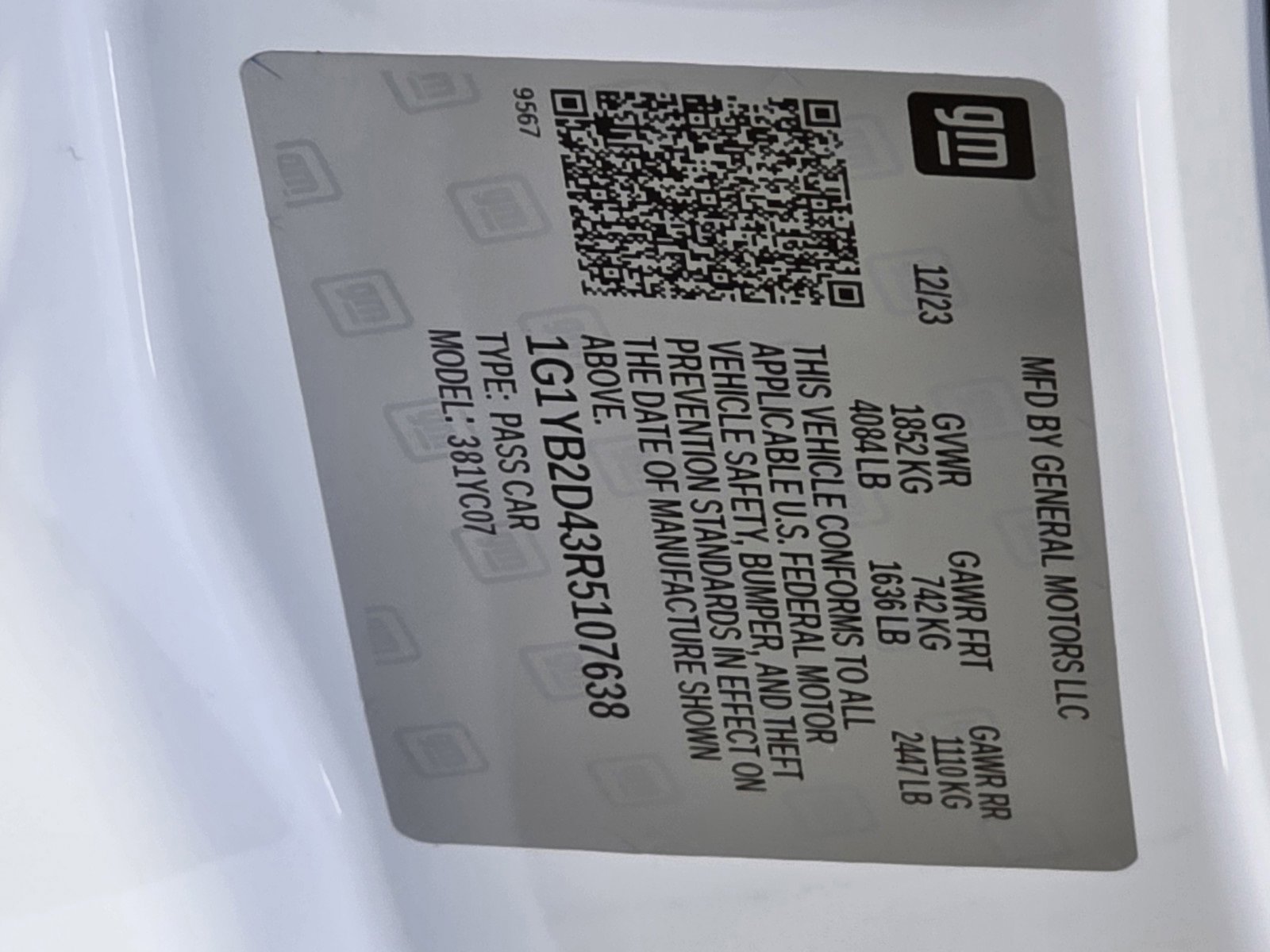 Used 2024 Chevrolet Corvette Stingray Preferred Cpe w/ Z51 Performance Package image 48