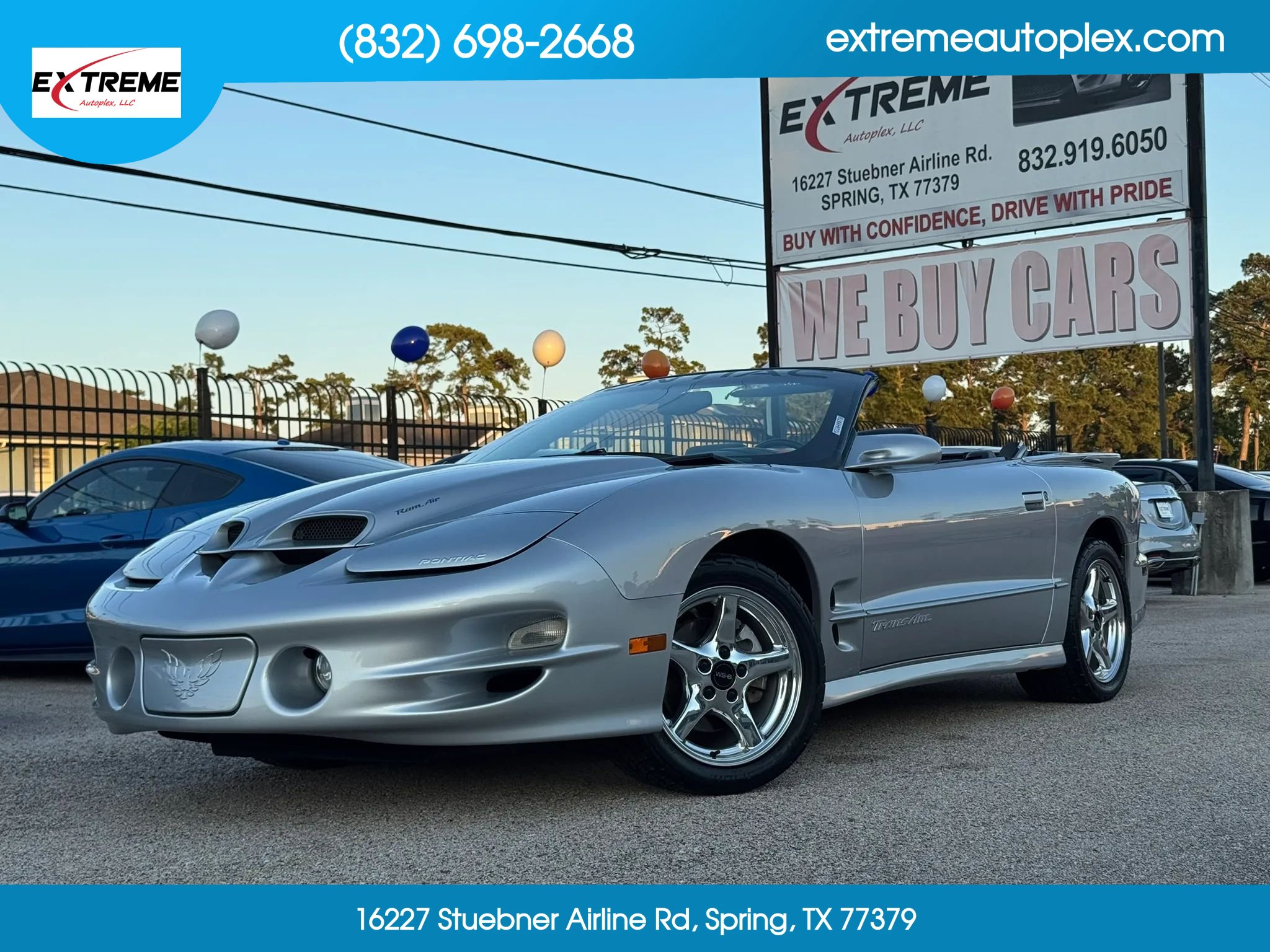 Used 2000 Pontiac Firebird Trans Am RWD image 1