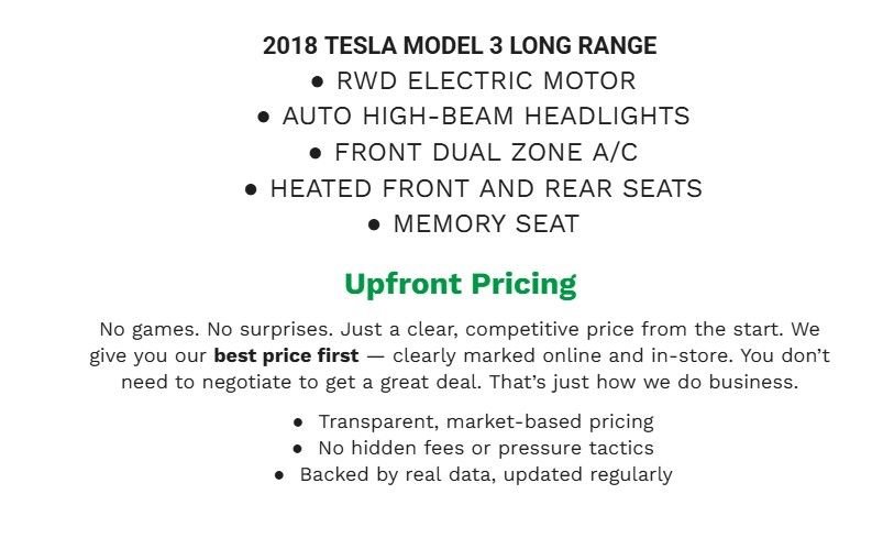 Used 2018 Tesla Model 3 Long Range image 2