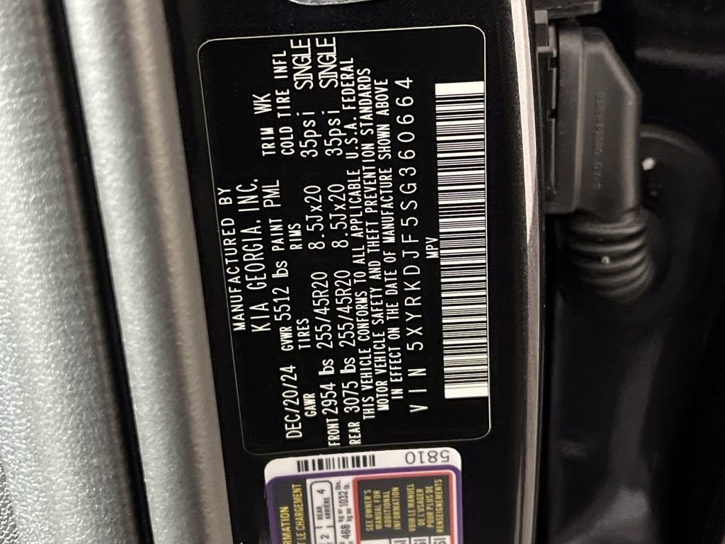 Used 2025 Kia Sorento SX AWD/4WD image 39