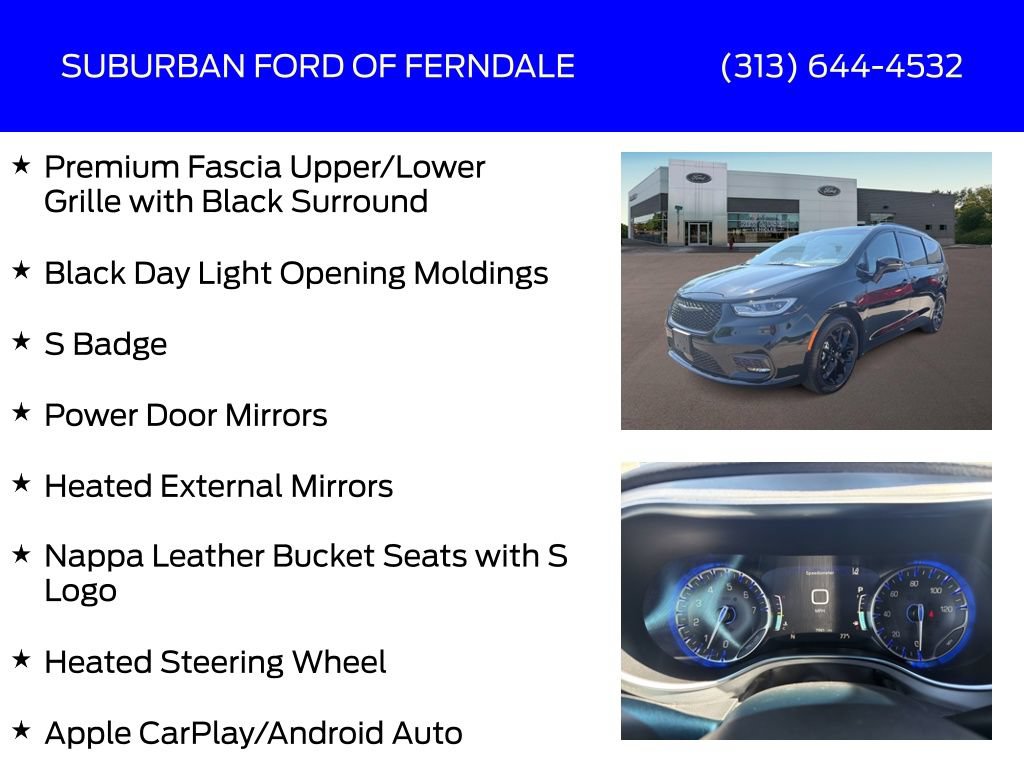 Used 2026 Chrysler Pacifica Limited w/ S Appearance Package FWD image 21