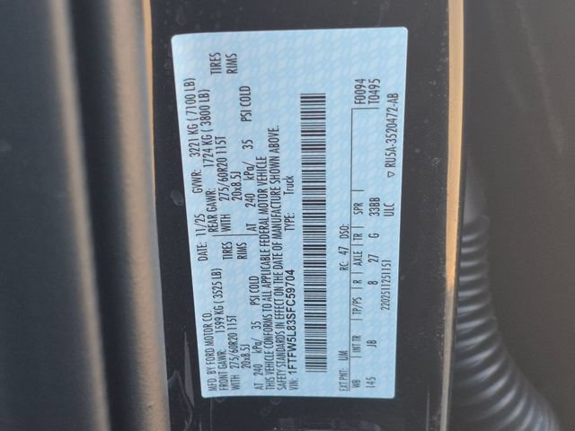Used 2025 Ford F150 Lariat w/ Equipment Group 502A High AWD/4WD image 31