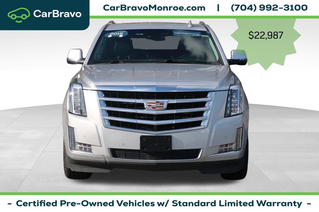 Certified 2018 Cadillac Escalade Premium Luxury AWD/4WD image 2