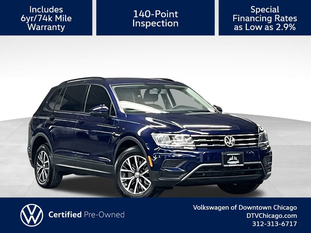 Certified 2021 Volkswagen Tiguan S
