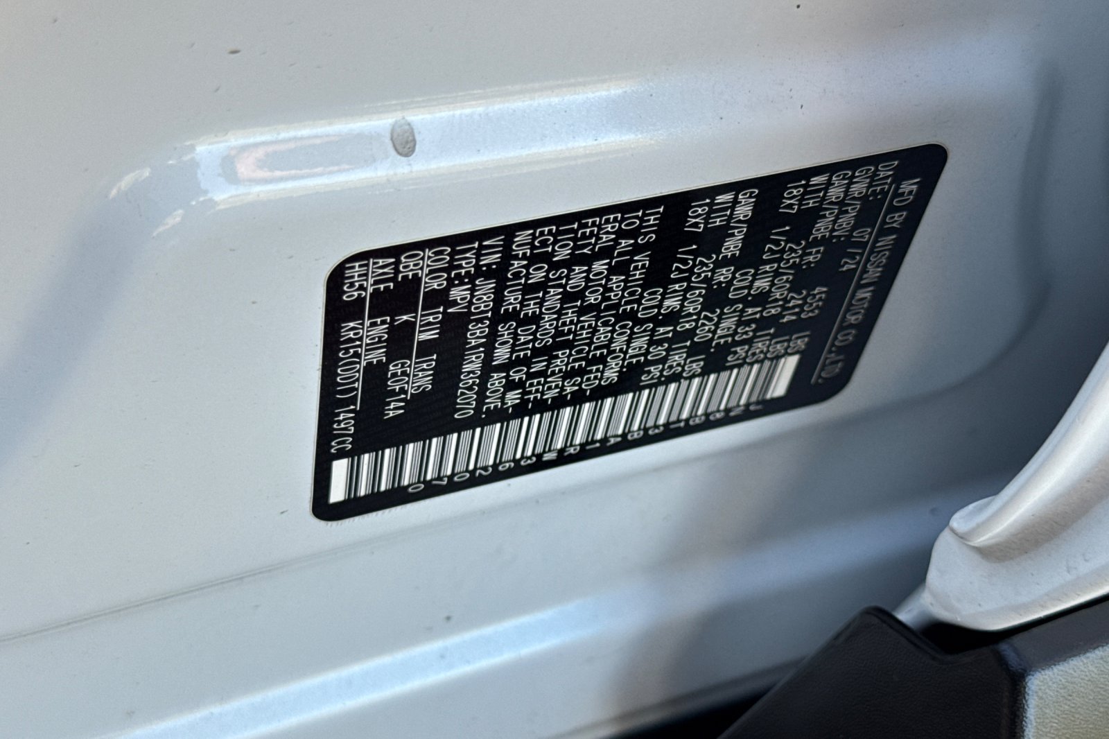 Certified 2024 Nissan Rogue SV w/ SV Premium Package FWD image 55