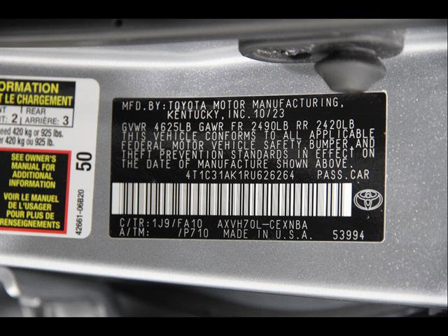 Used 2024 Toyota Camry LE FWD image 23