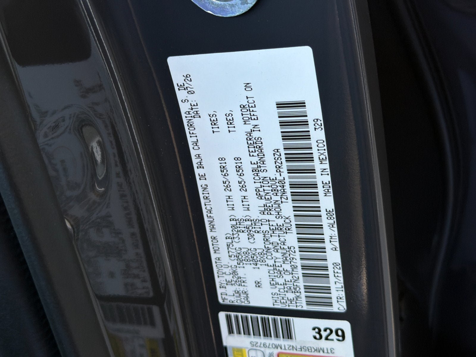 New 2026 Toyota Tacoma SR5 RWD image 32