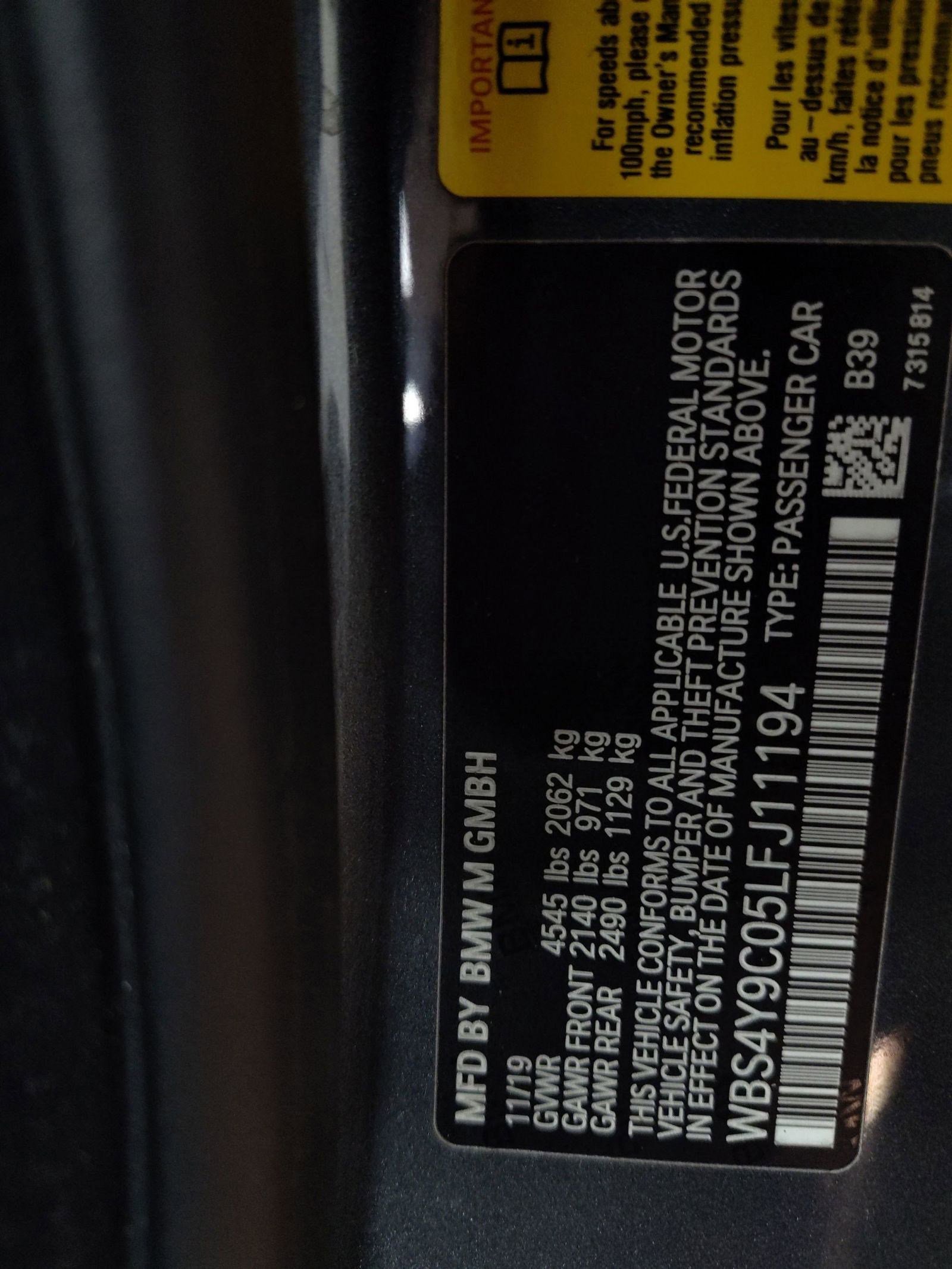 Used 2020 BMW M4 Coupe w/ Executive Package image 17