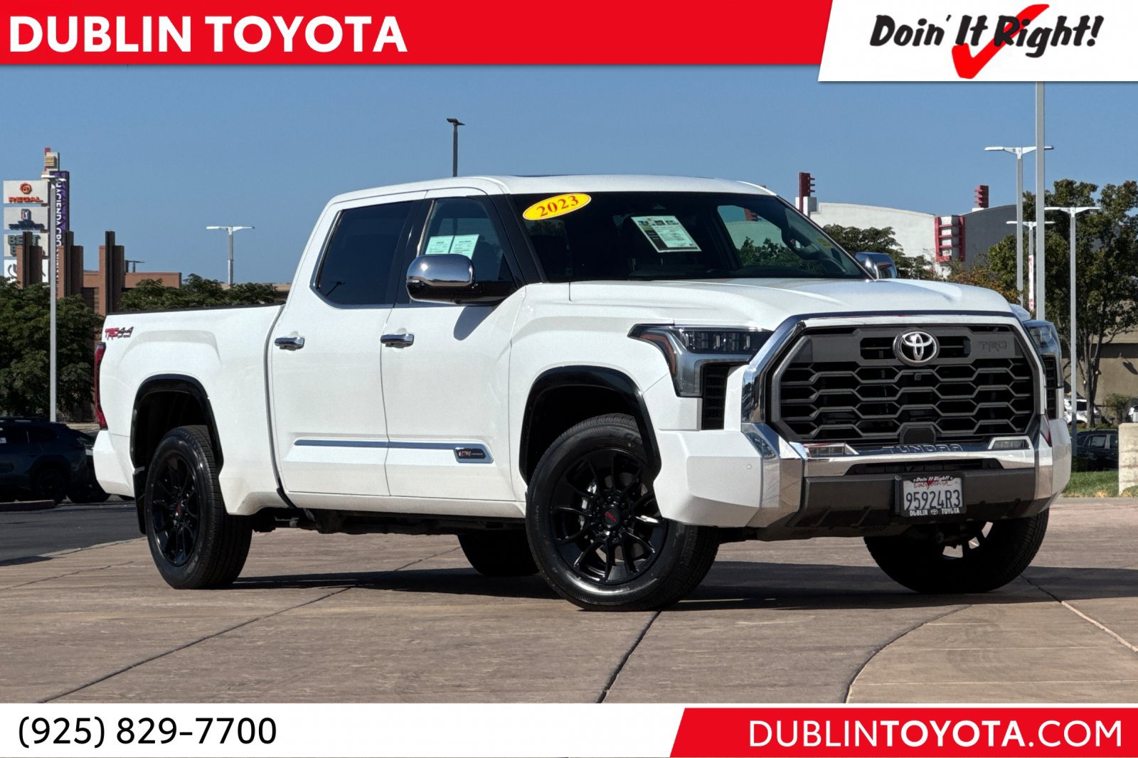 Used 2023 Toyota Tundra 1794 Edition w/ TRD Off-Road Package AWD/4WD image 1