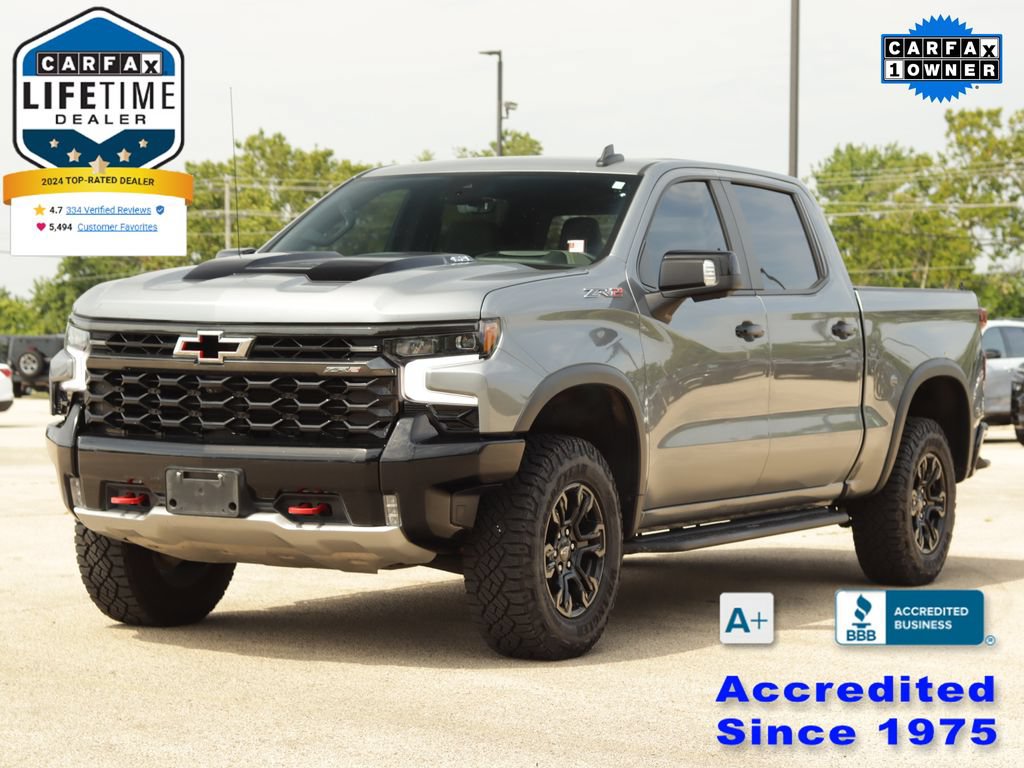 Used 2023 Chevrolet Silverado 1500 ZR2 w/ Technology Package AWD/4WD image 3