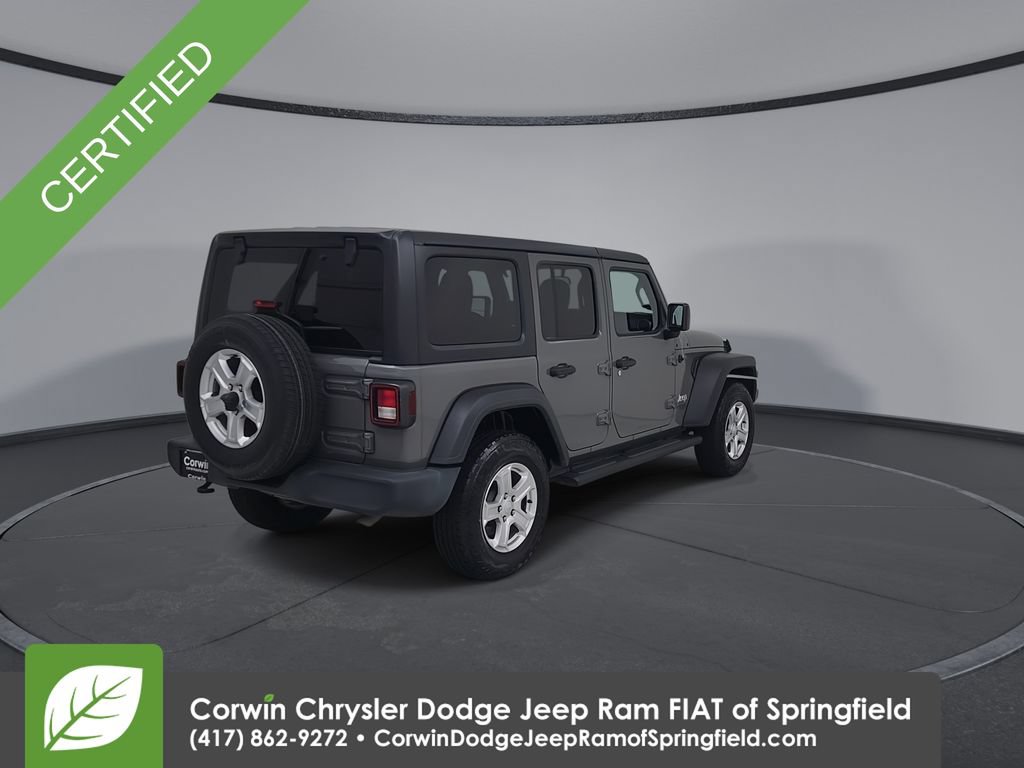 Used 2021 Jeep Wrangler Unlimited Sport AWD/4WD image 14