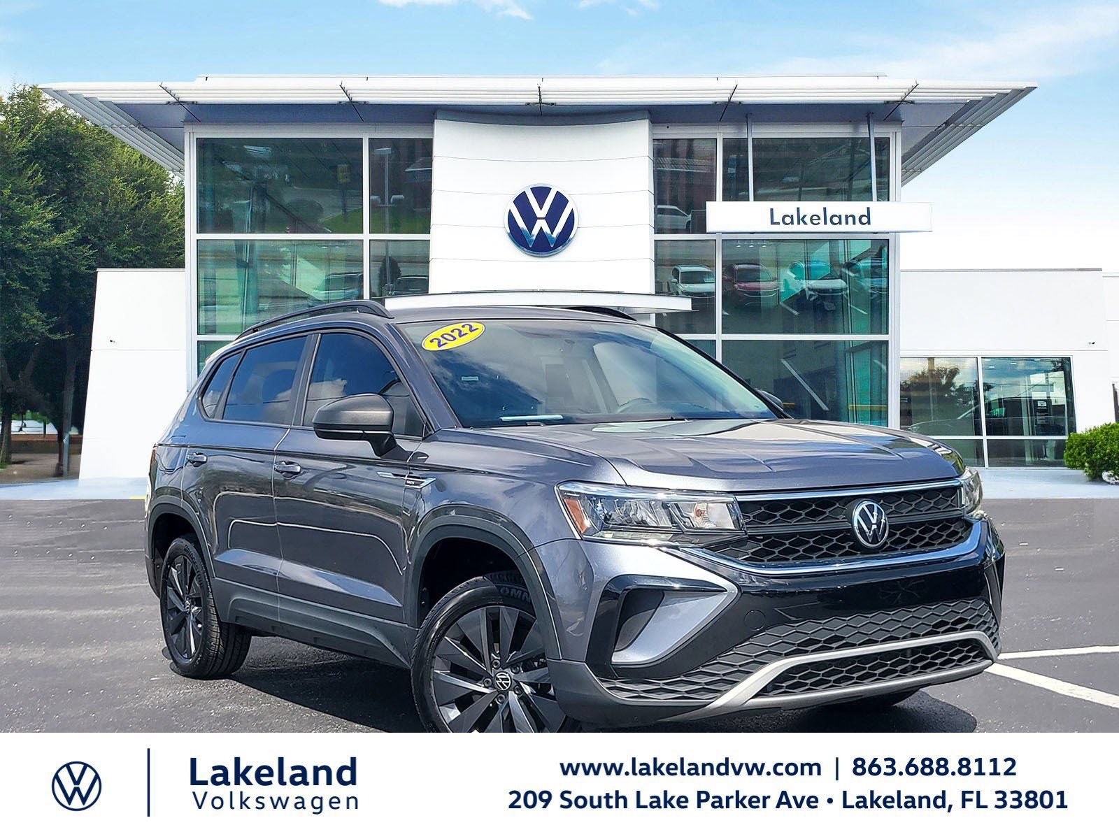 Used 2022 Volkswagen Taos S FWD image 1