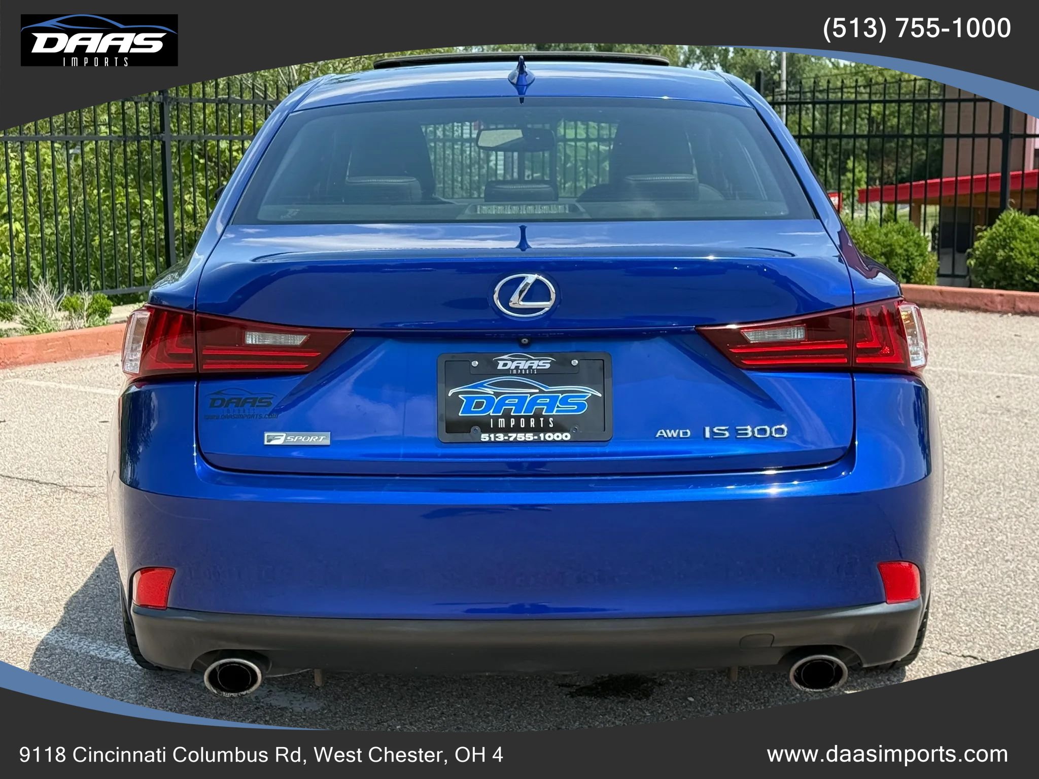 Used 2016 Lexus IS 300 AWD w/ F Sport Package image 6