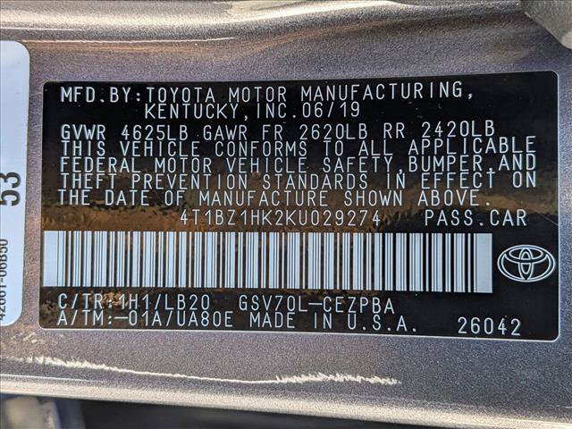 Used 2019 Toyota Camry XSE w/ Driver Assist Package FWD image 25