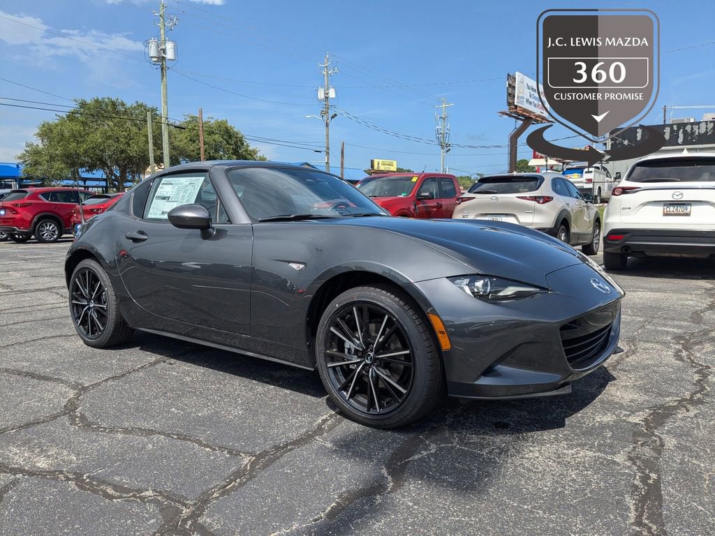 New 2025 MAZDA MX-5 Miata RF Grand Touring w/ Weather Package