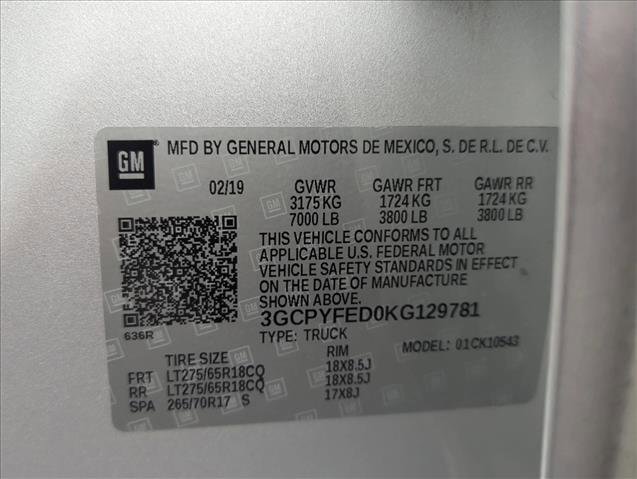 Used 2019 Chevrolet Silverado 1500 LT Trail Boss w/ Convenience Package image 24