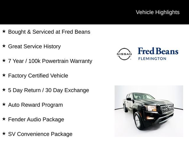 Certified 2023 Nissan Frontier SV w/ SV Convenience Package AWD/4WD image 6