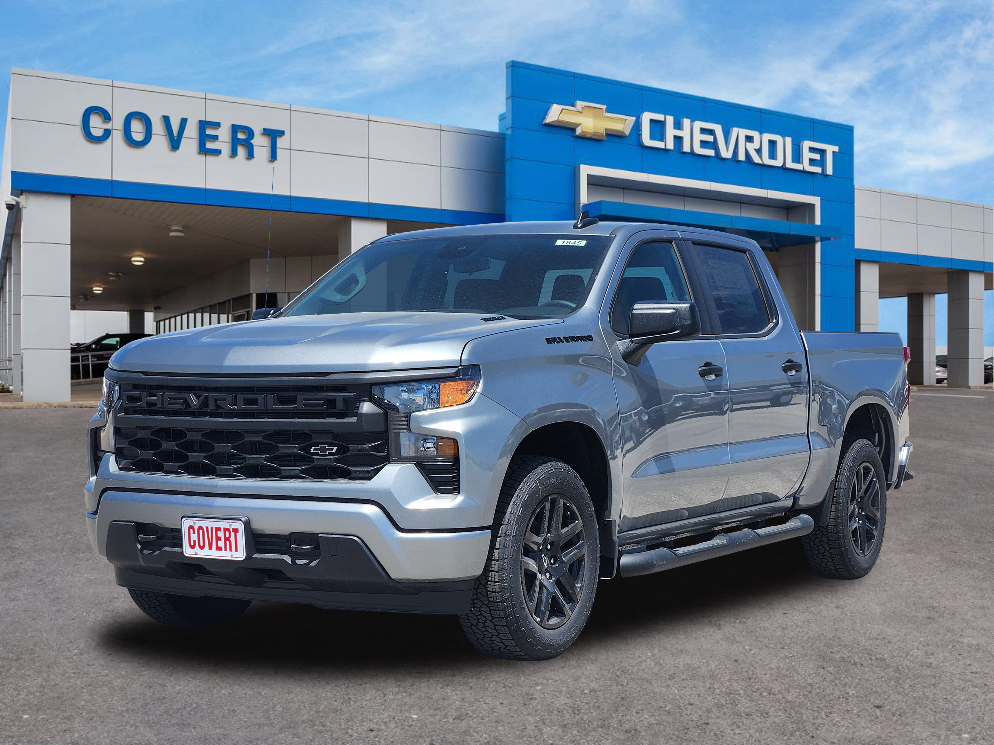 New 2026 Chevrolet Silverado 1500 Custom w/ Turbomax Blackout Package