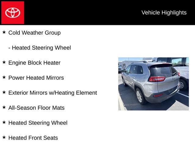 Used 2016 Jeep Cherokee Latitude w/ Cold Weather Group AWD/4WD image 10