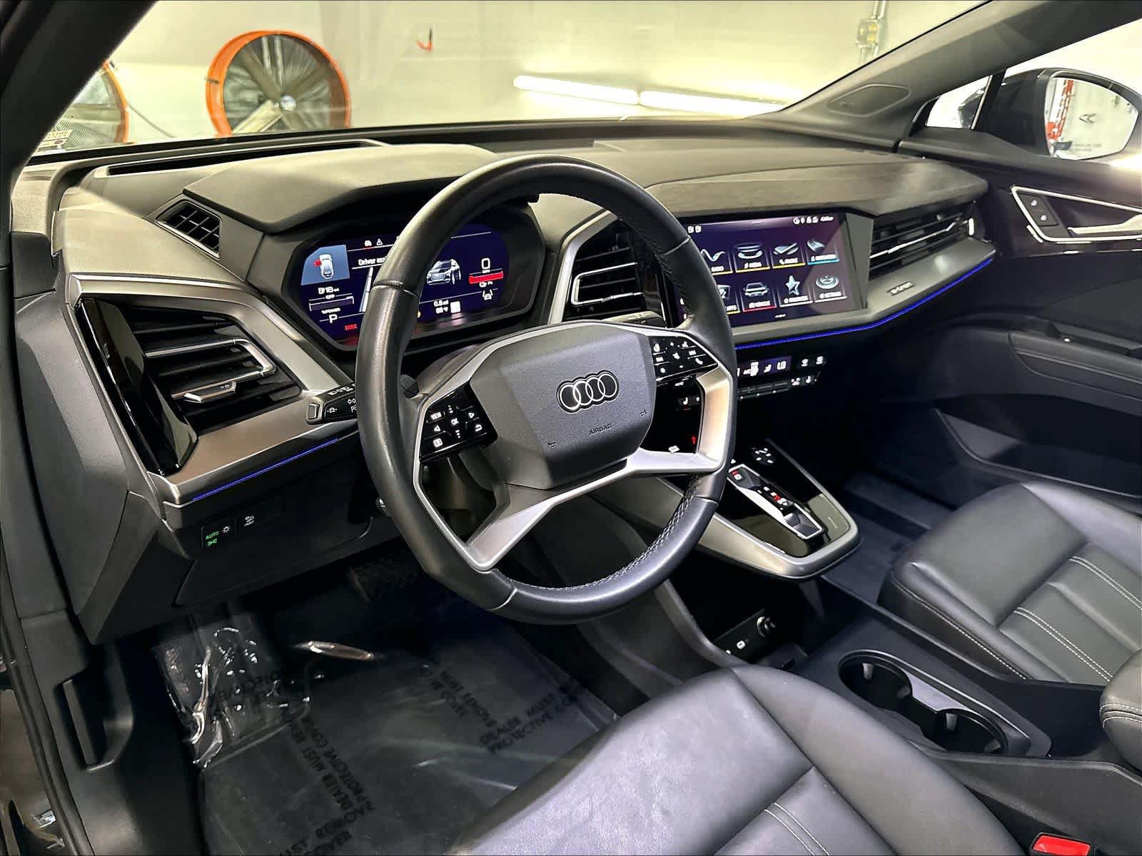 Used 2024 Audi Q4 e-tron Prestige w/ Black Optic Package AWD/4WD image 16