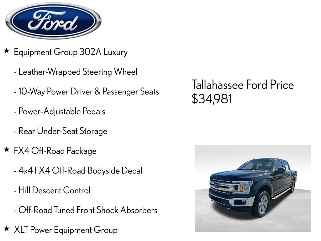 Used 2019 Ford F150 XLT w/ Equipment Group 302A Luxury image 9