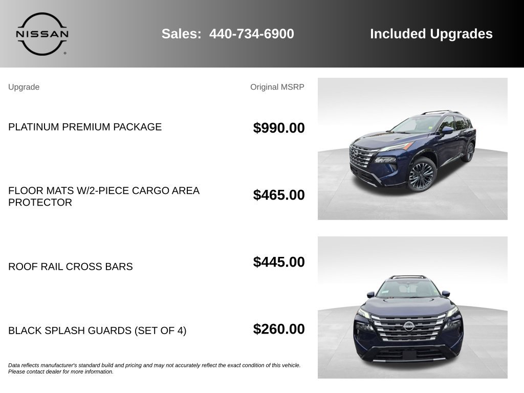 New 2026 Nissan Rogue Platinum w/ Platinum Premium Package AWD/4WD image 7