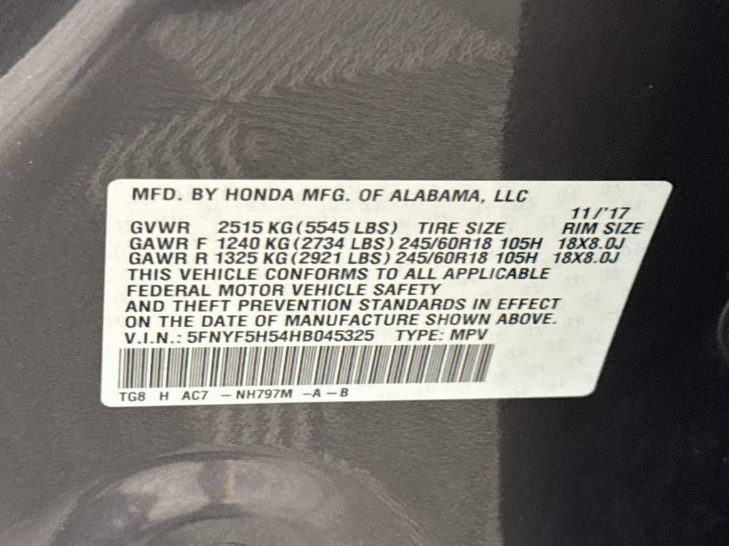 Used 2017 Honda Pilot EX-L image 37