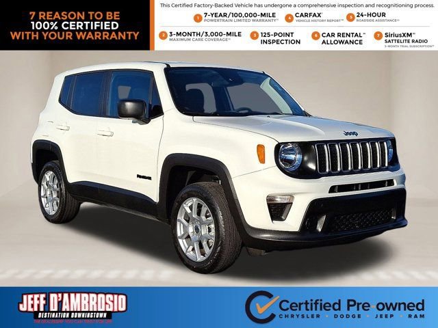 Certified 2023 Jeep Renegade Latitude image 1