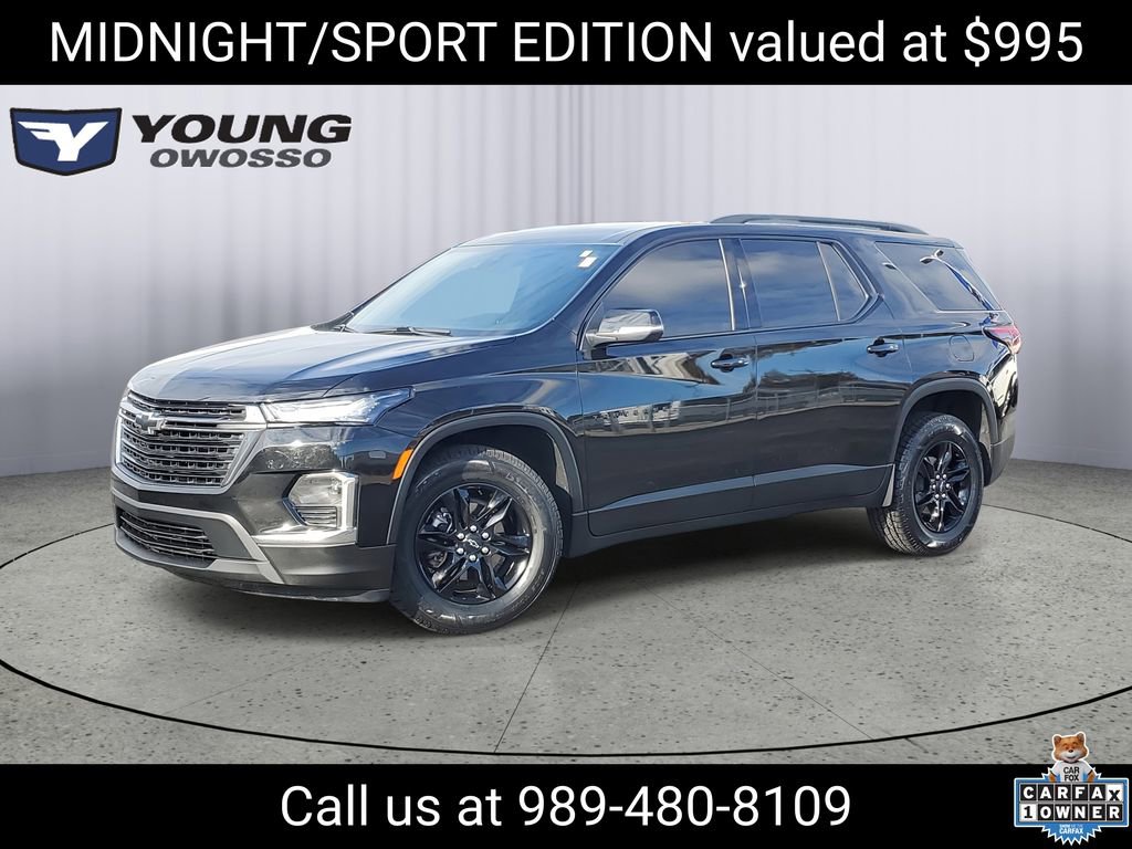 Used 2023 Chevrolet Traverse LT w/ Midnight/Sport Edition