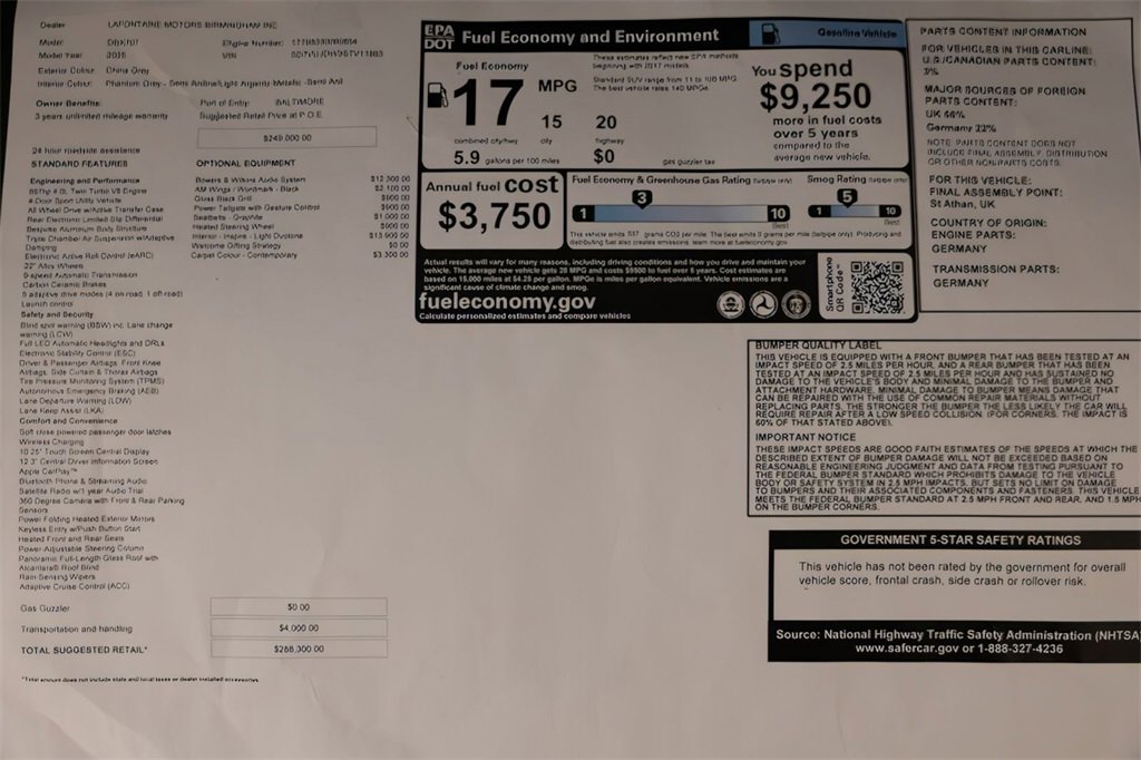 New 2025 Aston Martin DBX 707 image 9
